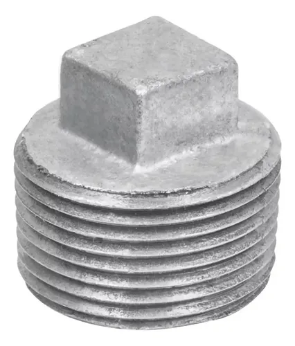 Foto de Tapón Macho Hierro Galvanizado (Rosca NPT) — CharaTools