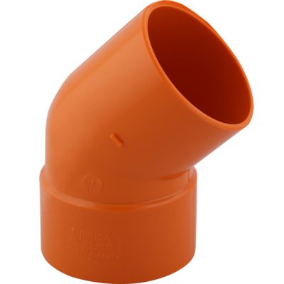 Foto de Codo 45° Reforzada PVC Sanitario — CharaTools
