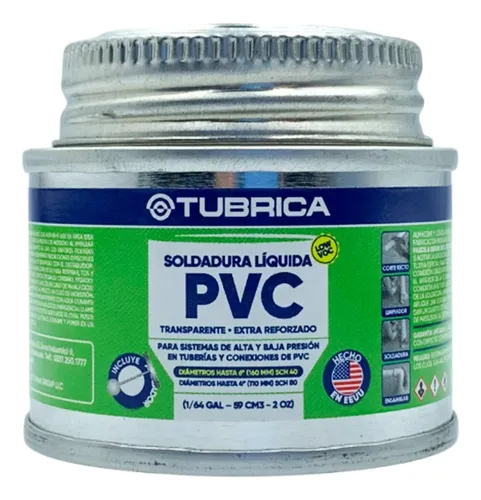 Soldadura para PVC Multipropósito 1/64 Galón