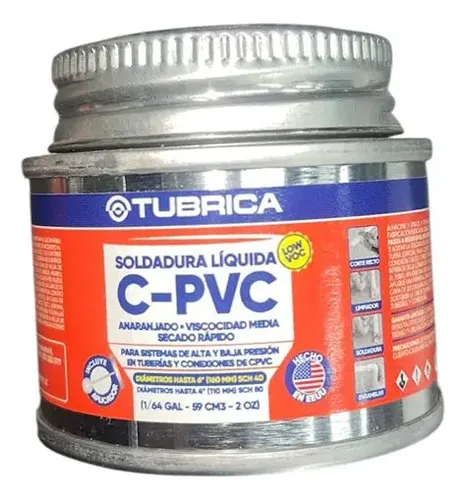 Soldadura para CPVC 1/64 Galón (Agua Caliente)