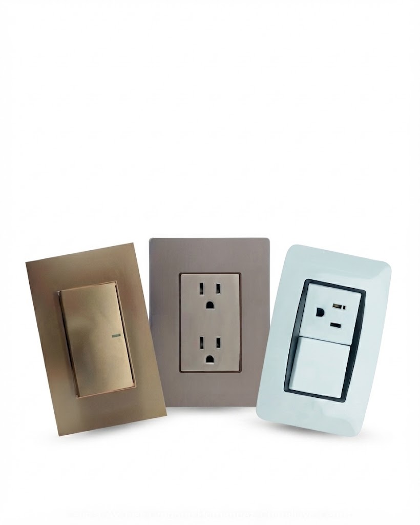Foto de Tomacorrientes e Interruptores Decorativos — CharaTools
