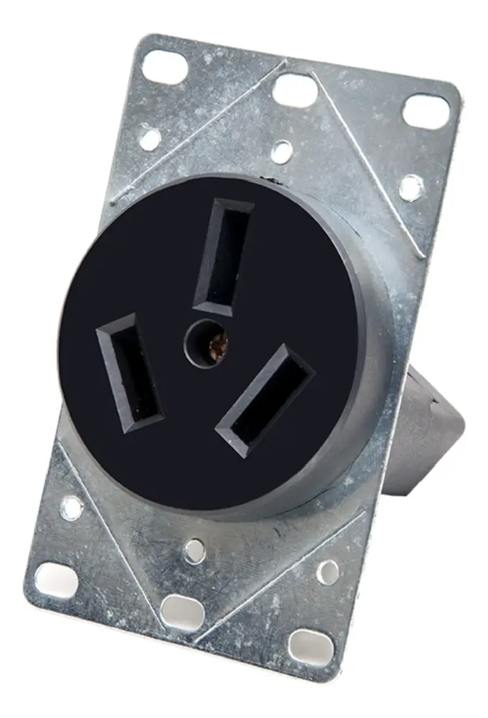 Foto de Tomacorriente de Empotrar de Potencia NEMA 10-50R (50A 125/250V) — CharaTools