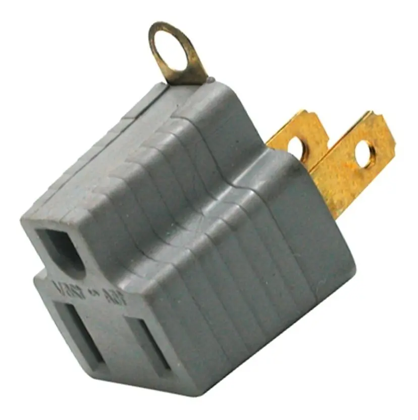 Foto de Adaptador Toma Tierra 15A 125V (20A 125/250V) — CharaTools