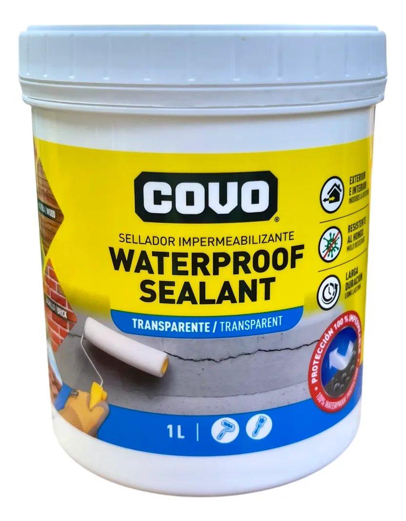 Foto de Sellador Impermeabilizante Transparente Covo — CharaTools