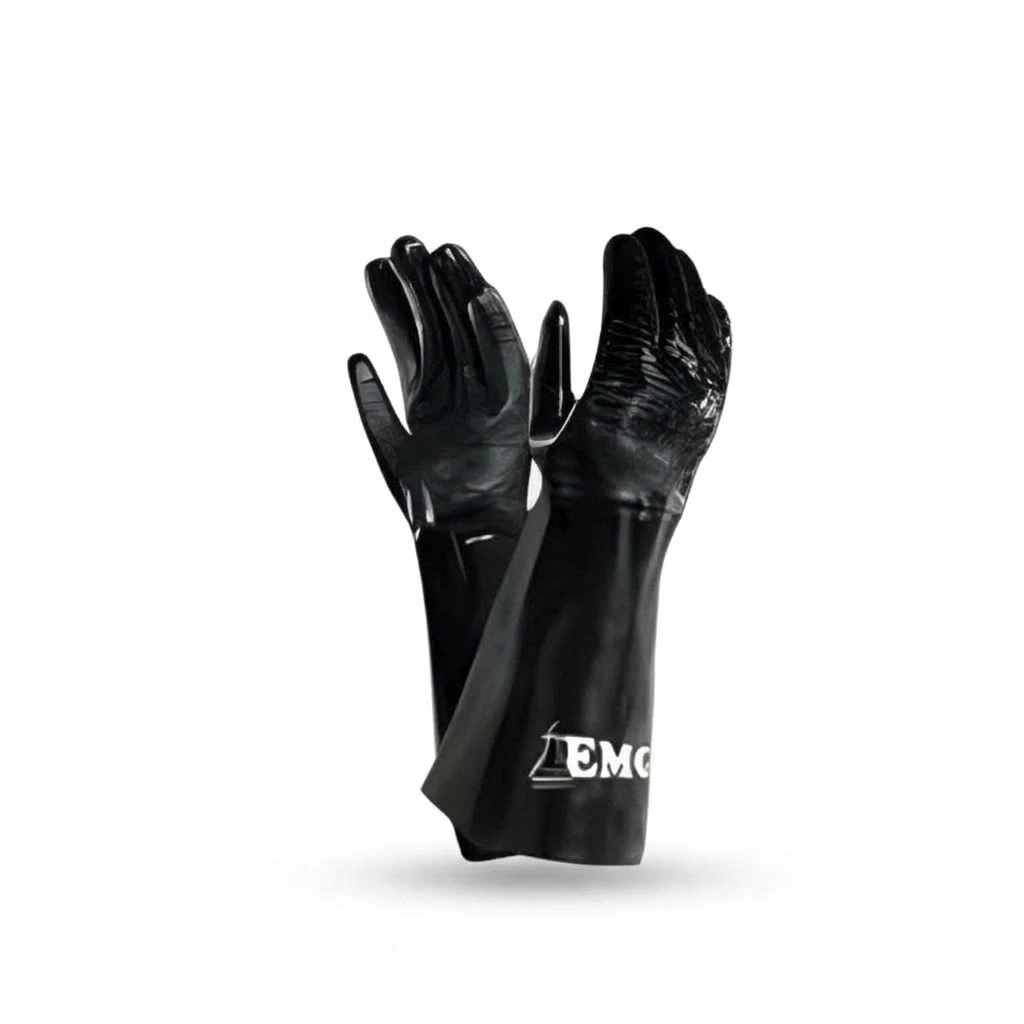 Foto de Guantes de Neopreno Negro 16" — CharaTools