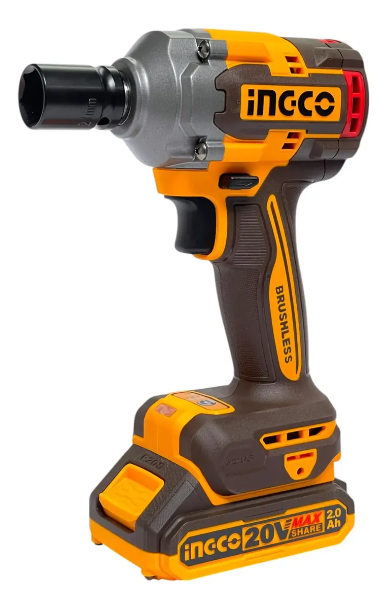 Foto de Llave de Impacto Inalámbrica 20V INGCO — CharaTools